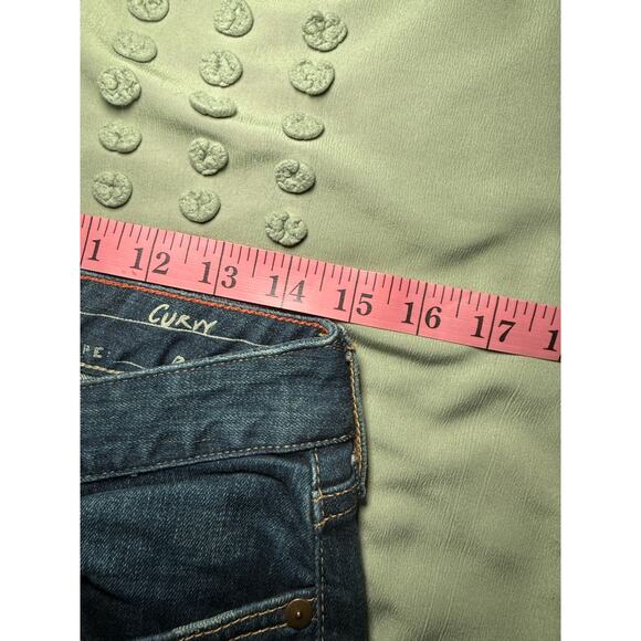 Eddie Bauer curvy bootcut jeans womens 6 long normcore western cowgirl classic - Picture 6 of 8